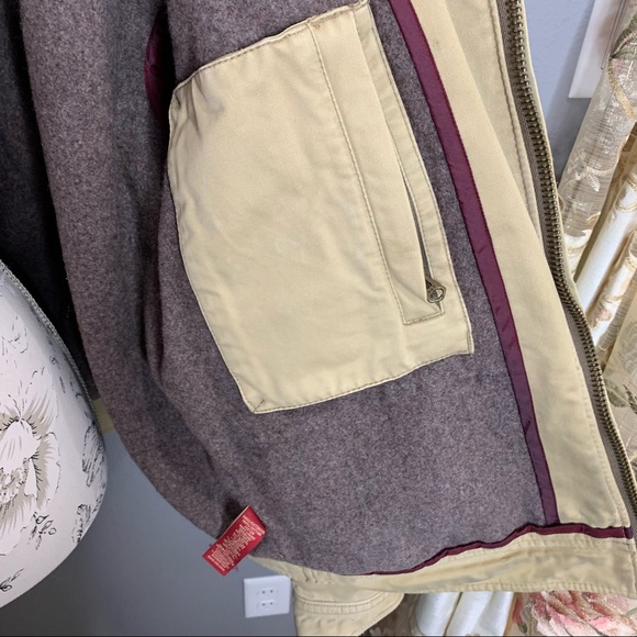 Vintage Abercrombie & Fitch Jacket Cargo Khaki SM - Picture 5 of 9